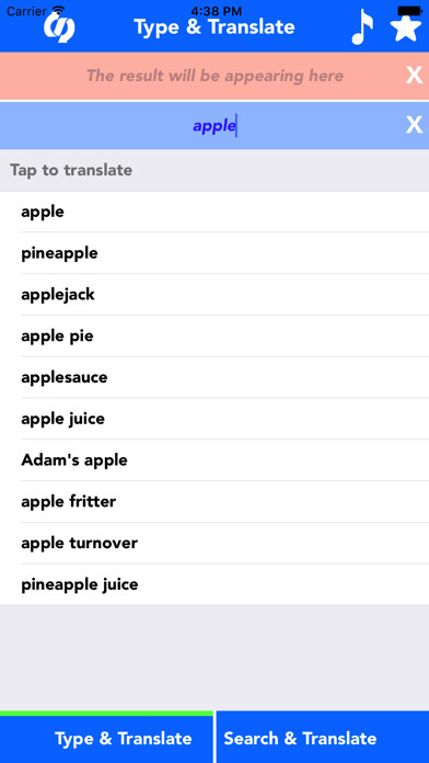 Emulate iPhone app English to Afrikaans Translate using MyAndroid Emulate iPhone app English to Afrikaans Translate using MyAndroid