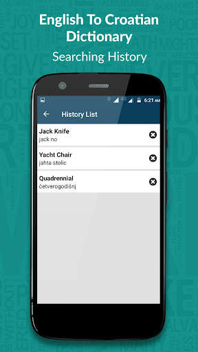 Run android online APK English to Croatian Dictionary from MyAndroid or emulate English to Croatian Dictionary using MyAndroid