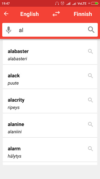 Emulate Android APK English To Finnish Dictionary Emulate Android APK English To Finnish Dictionary