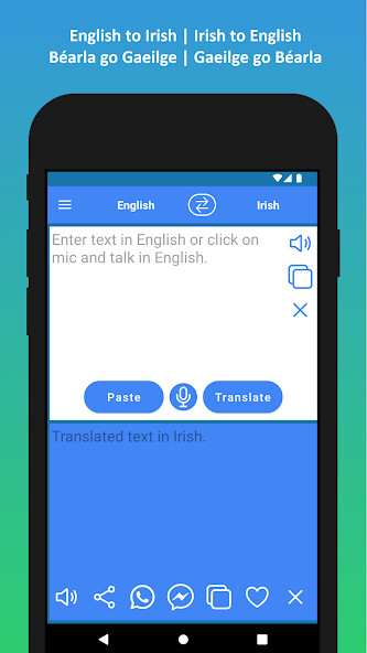 Run android online APK English to Irish Translator from MyAndroid or emulate English to Irish Translator using MyAndroid Run android online APK English to Irish Translator from MyAndroid or emulate English to Irish Translator using MyAndroid