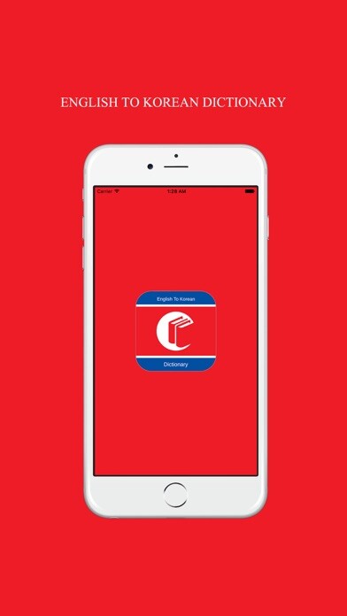 Emulate iPhone app English to Korean Dictionary: FREE & Offline using MyAndroid