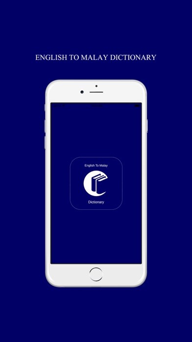 Emulate iPhone app English to Malay Dictionary: Free & Offline using MyAndroid