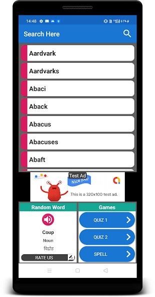 Run android online APK English To Nepali Dictionary from MyAndroid or emulate English To Nepali Dictionary using MyAndroid Run android online APK English To Nepali Dictionary from MyAndroid or emulate English To Nepali Dictionary using MyAndroid