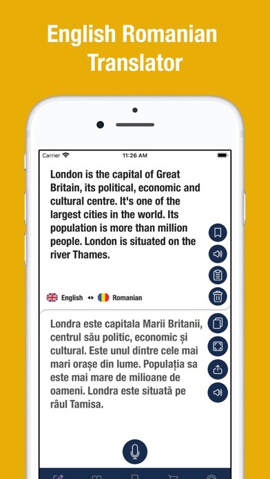 Emulate iPhone app English to Romanian using MyAndroid Emulate iPhone app English to Romanian using MyAndroid