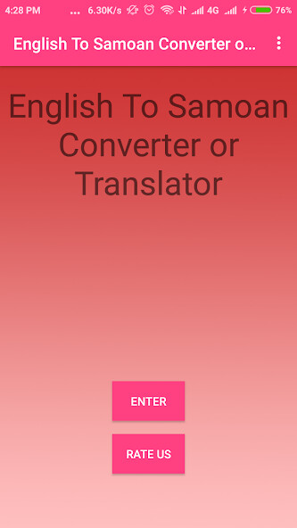 Run android online APK English To Samoan Converter from MyAndroid or emulate English To Samoan Converter using MyAndroid Run android online APK English To Samoan Converter from MyAndroid or emulate English To Samoan Converter using MyAndroid