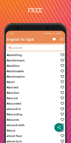 Run android online APK English To Tajik Dictionary Of from MyAndroid or emulate English To Tajik Dictionary Of using MyAndroid Run android online APK English To Tajik Dictionary Of from MyAndroid or emulate English To Tajik Dictionary Of using MyAndroid