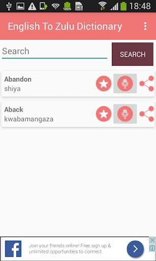 Emulate Android APK English To Zulu Offline Dictionary  Translator