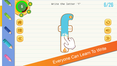 Emulate iPhone app English Tracing Book : Letters using MyAndroid Emulate iPhone app English Tracing Book : Letters using MyAndroid
