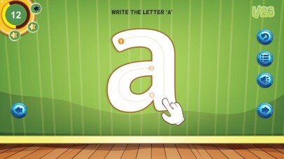 Emulate iPhone app english tracing books course handwriting for kids using MyAndroid Emulate iPhone app english tracing books course handwriting for kids using MyAndroid