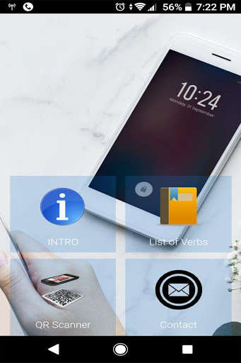Run android online APK English Verbs App Regular & Irregular from MyAndroid or emulate English Verbs App Regular & Irregular using MyAndroid
