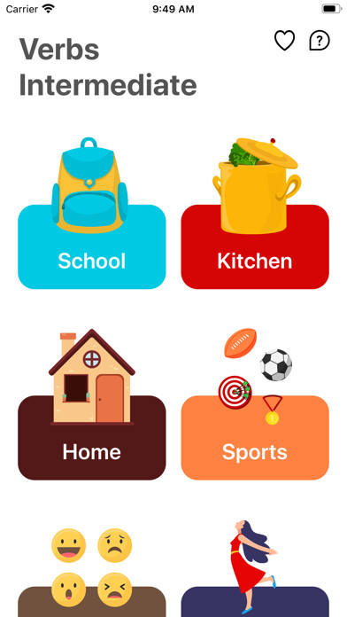 Emulate iPhone app English Verbs App using MyAndroid Emulate iPhone app English Verbs App using MyAndroid