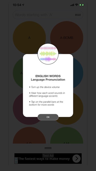 Emulate iPhone app English Words - Pronunciation using MyAndroid Emulate iPhone app English Words - Pronunciation using MyAndroid