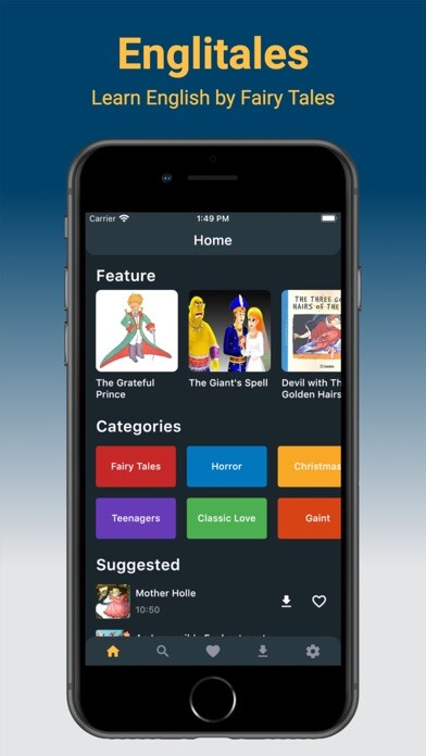 Emulate iPhone app Englitales using MyAndroid Emulate iPhone app Englitales using MyAndroid