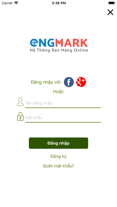 Emulate iPhone app EngMark – App bán hàng online using MyAndroid Emulate iPhone app EngMark – App bán hàng online using MyAndroid