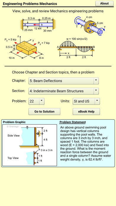 Emulate iPhone app Eng Mechanics using MyAndroid