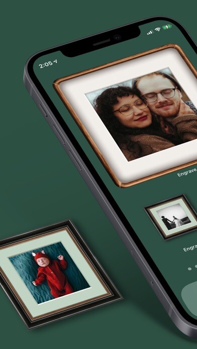 Emulate iPhone app Engrave -My Photo Frame Widget using MyAndroid Emulate iPhone app Engrave -My Photo Frame Widget using MyAndroid