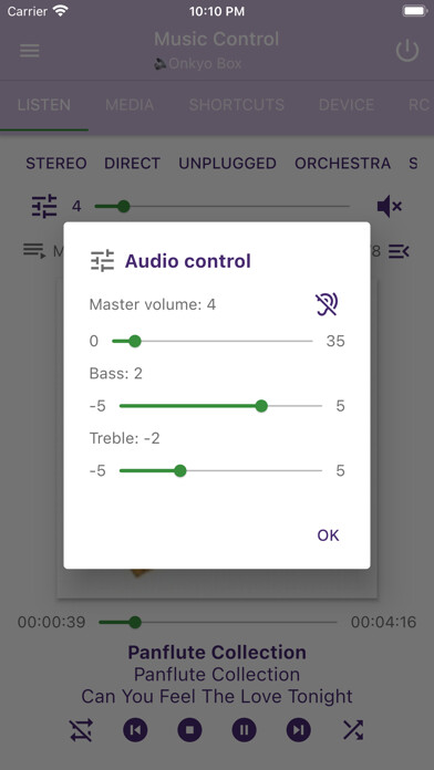 Emulate iPhone app Enhanced Music Controller using MyAndroid
