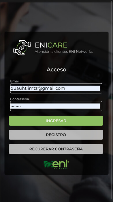 Emulate iPhone app ENICARE using MyAndroid