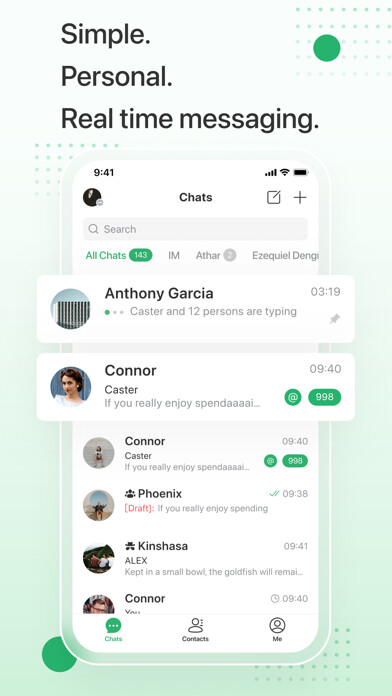 Emulate iPhone app Enigma Messenger using MyAndroid