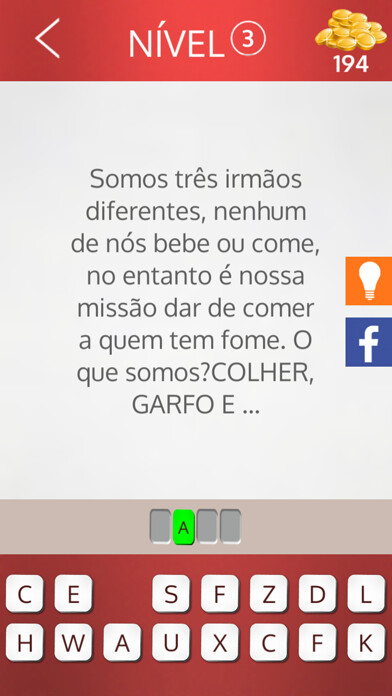 Emulate iPhone app Enigmas e adivinhas using MyAndroid Emulate iPhone app Enigmas e adivinhas using MyAndroid