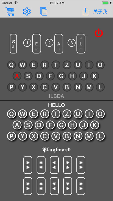 Emulate iPhone app Enigma Simulator using MyAndroid Emulate iPhone app Enigma Simulator using MyAndroid