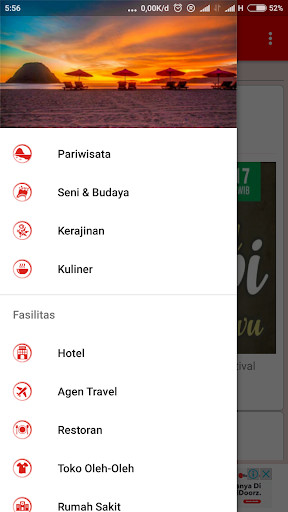 Emulate Android APK Enjoy Banyuwangi