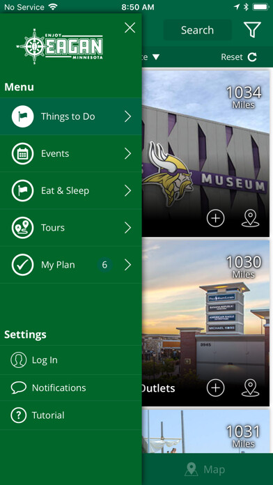 Emulate iPhone app Enjoy Eagan MN using MyAndroid