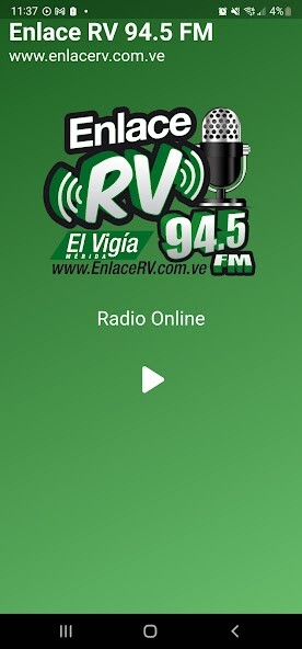 Run android online APK Enlace RV 94.5 FM from MyAndroid or emulate Enlace RV 94.5 FM using MyAndroid Run android online APK Enlace RV 94.5 FM from MyAndroid or emulate Enlace RV 94.5 FM using MyAndroid