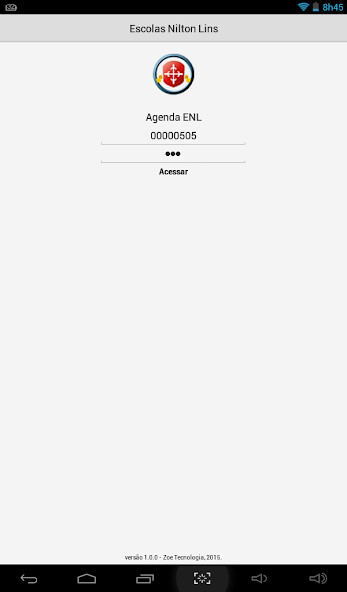 Emulate Android APK ENL Agenda Professor