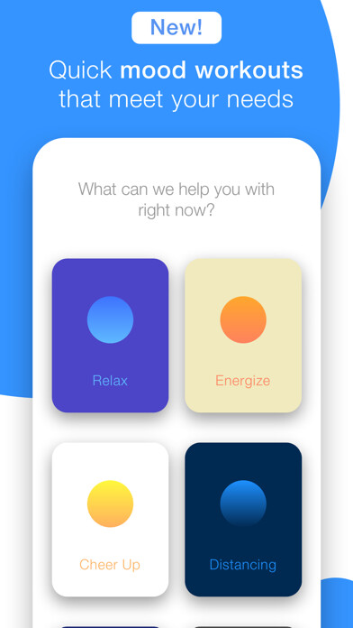 Emulate iPhone app Enlighten: Guided Wellbeing using MyAndroid