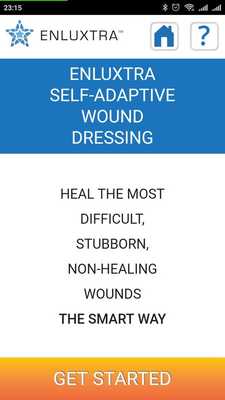 Emulate Android APK ENLUXTRA "ANY Wound" dressing Emulate Android APK ENLUXTRA "ANY Wound" dressing