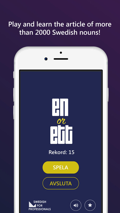 Emulate iPhone app En or Ett - Learn Swedish using MyAndroid Emulate iPhone app En or Ett - Learn Swedish using MyAndroid