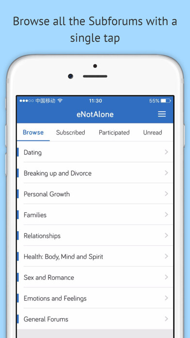 Emulate iPhone app eNotAlone: Relationship Advice using MyAndroid Emulate iPhone app eNotAlone: Relationship Advice using MyAndroid