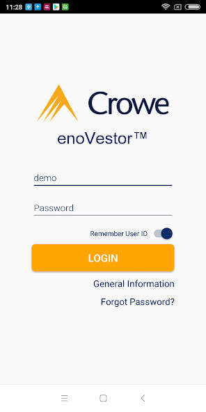 Run android online APK enoVestor from MyAndroid or emulate enoVestor using MyAndroid