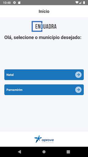 Run android online APK Enquadra from MyAndroid or emulate Enquadra using MyAndroid