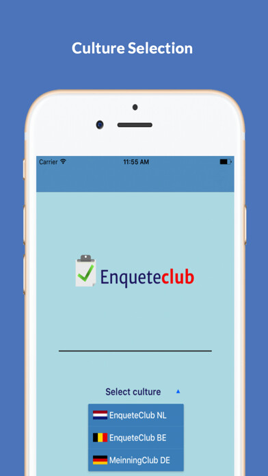 Emulate iPhone app EnqueteClub using MyAndroid
