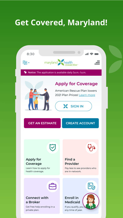 Emulate iPhone app Enroll MHC using MyAndroid