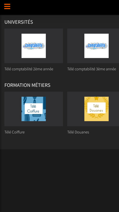 Emulate iPhone app Enseignement en ligne Emploi using MyAndroid Emulate iPhone app Enseignement en ligne Emploi using MyAndroid