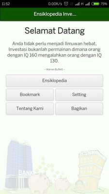 Emulate Android APK Ensiklopedia Investasi