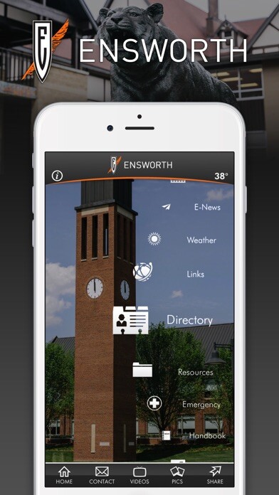 Emulate iPhone app Ensworth School using MyAndroid Emulate iPhone app Ensworth School using MyAndroid