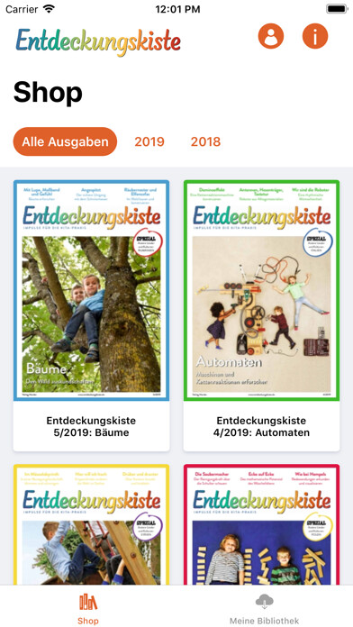 Emulate iPhone app Entdeckungskiste using MyAndroid Emulate iPhone app Entdeckungskiste using MyAndroid