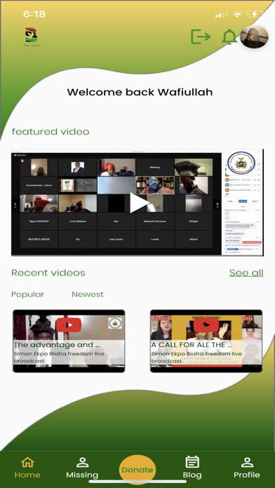 Emulate iPhone app EnterBiafra using MyAndroid Emulate iPhone app EnterBiafra using MyAndroid