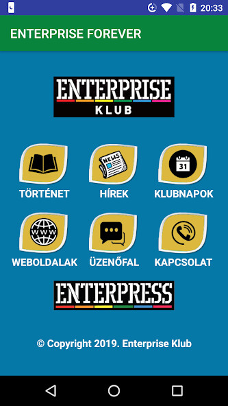 Run android online APK Enterprise Forever from MyAndroid or emulate Enterprise Forever using MyAndroid