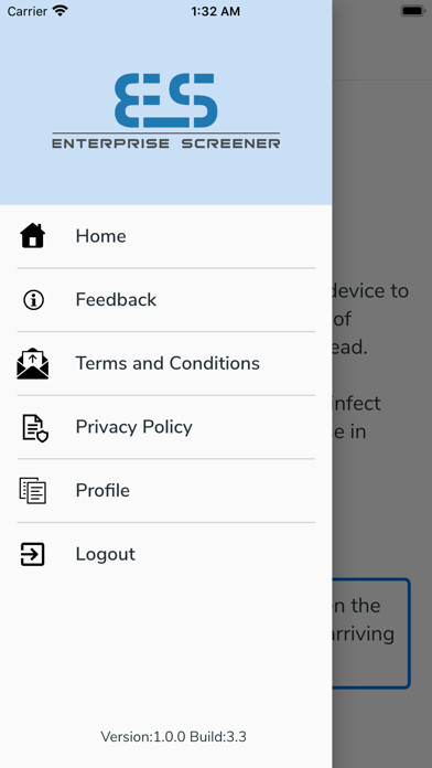 Emulate iPhone app Enterprise Screener using MyAndroid