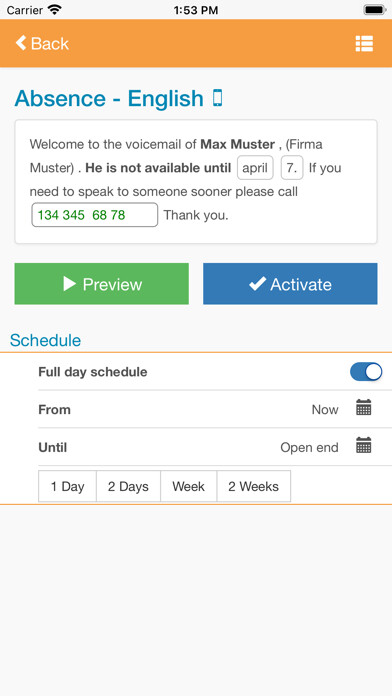 Emulate iPhone app Enterprise Voicemail using MyAndroid Emulate iPhone app Enterprise Voicemail using MyAndroid