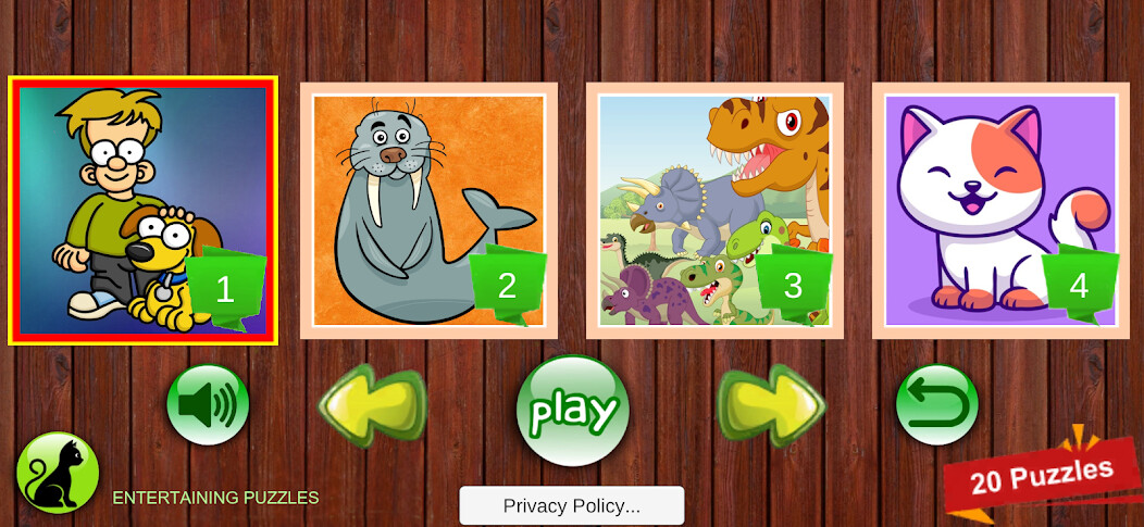 Run android online APK Entertaining Puzzles from MyAndroid or emulate Entertaining Puzzles using MyAndroid