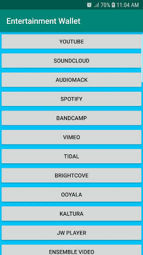 Run android online APK Entertainment Wallet from MyAndroid or emulate Entertainment Wallet using MyAndroid