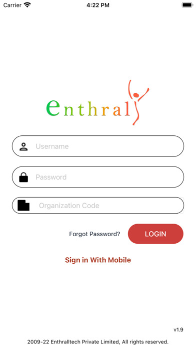 Emulate iPhone app Enthral using MyAndroid Emulate iPhone app Enthral using MyAndroid