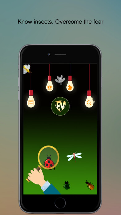 Emulate iPhone app Entomology SMART Dictionary using MyAndroid