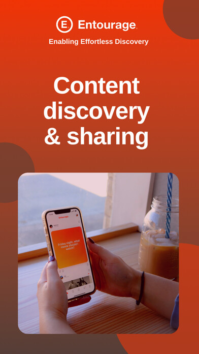 Emulate iPhone app Entourage - Discover and Share using MyAndroid